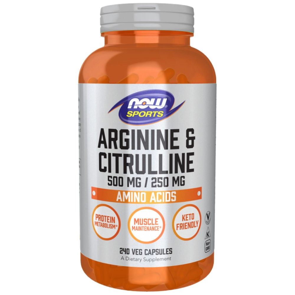 Arginin & Citrulline - 240 kapsul
