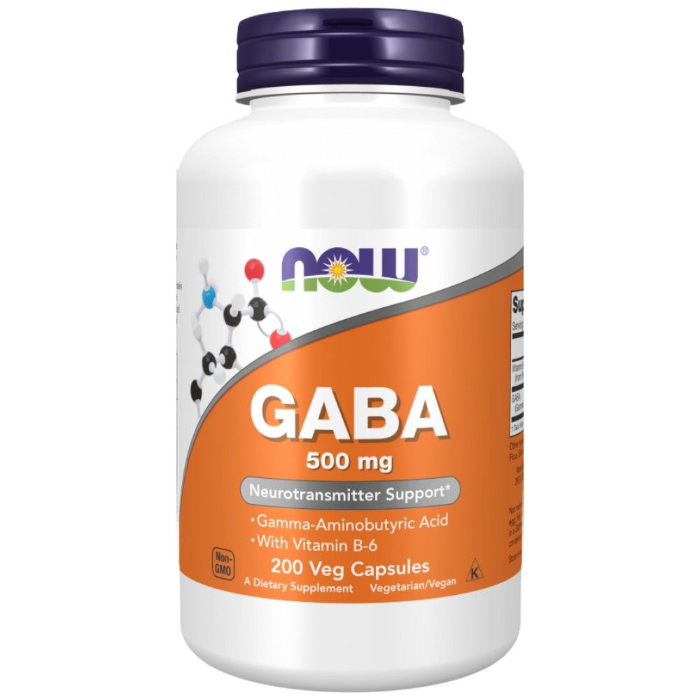GABA 500 mg + B6 - 200 kapsul