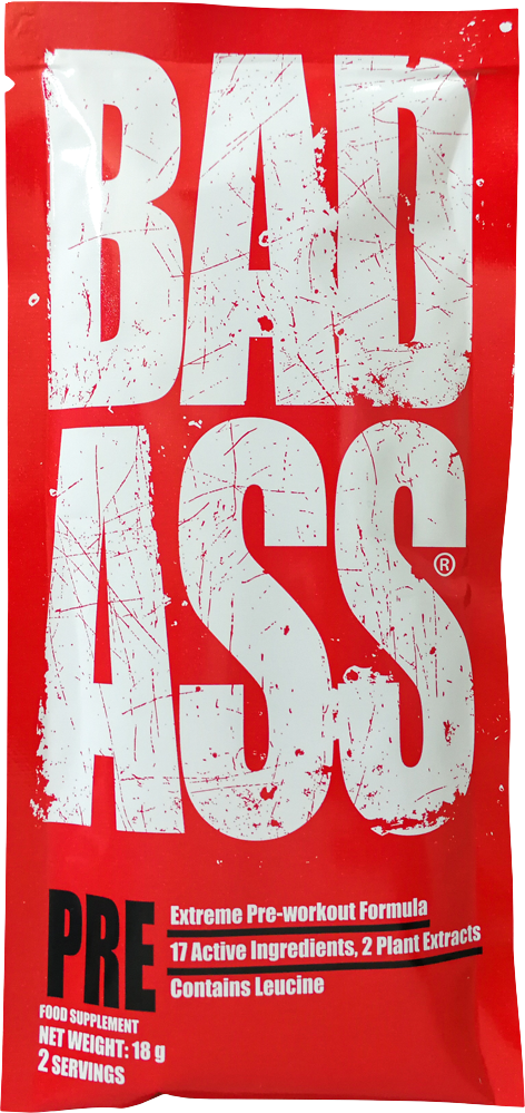 <tc>BAD ASS</tc> /Pred vadbo/Vzorec ekstremne formule pred vadbo - 18 gramov