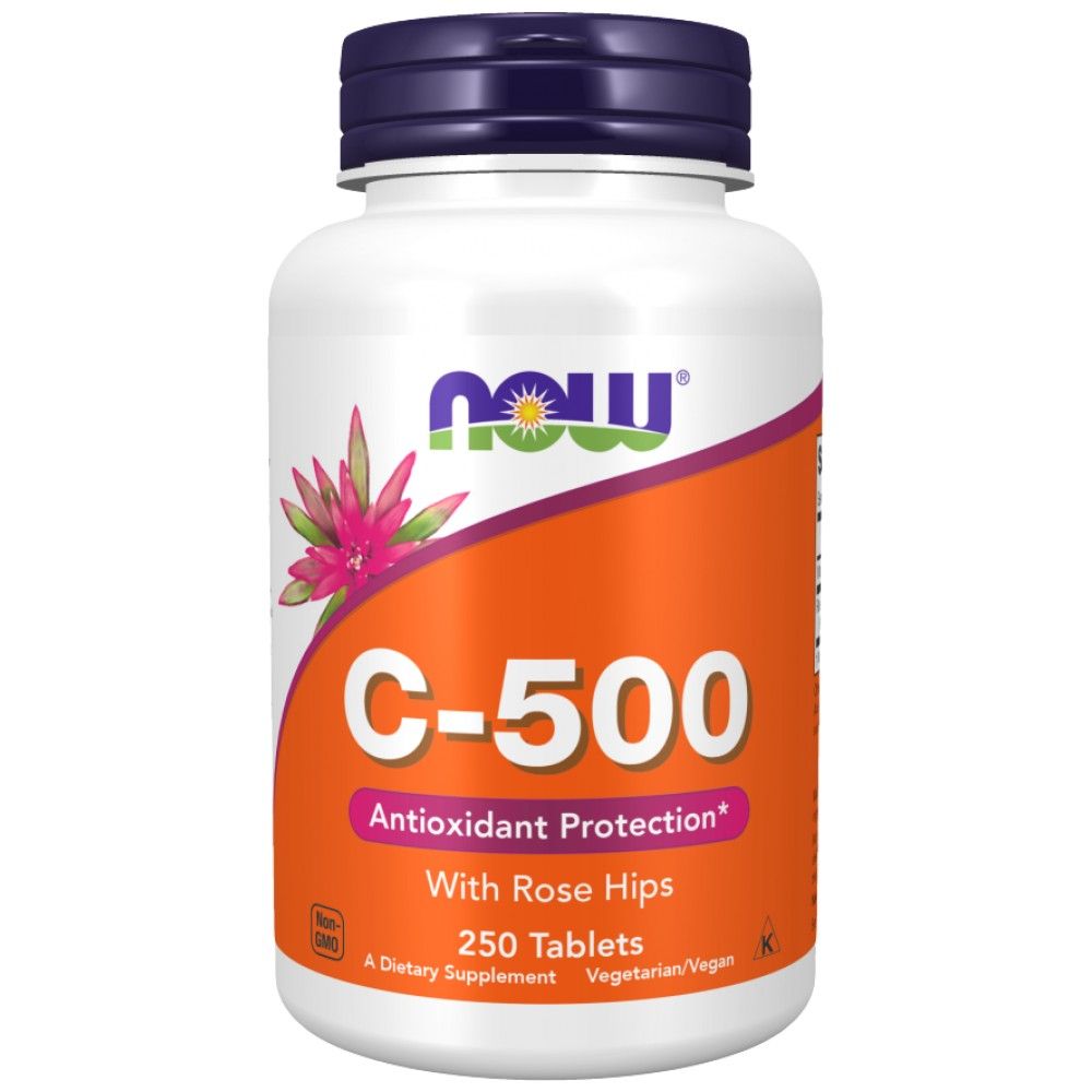 Vitamin C -500 z boki Rose - 250 tablet