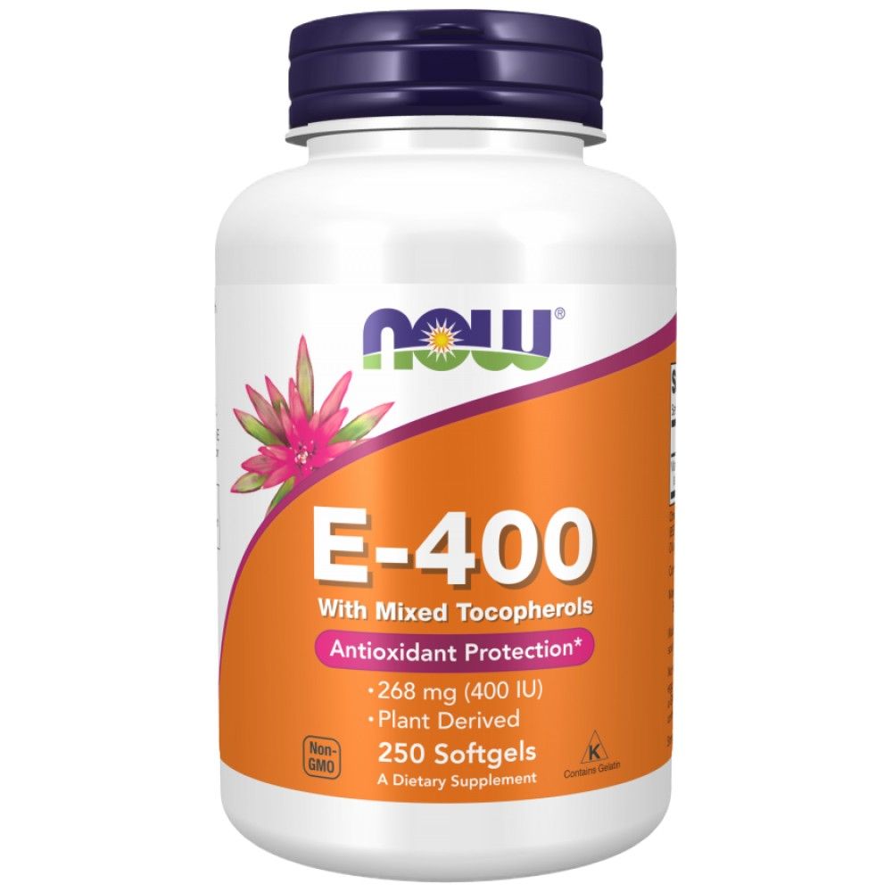 Vitamin E-400 IU D-Alfa-250 gel kapsul
