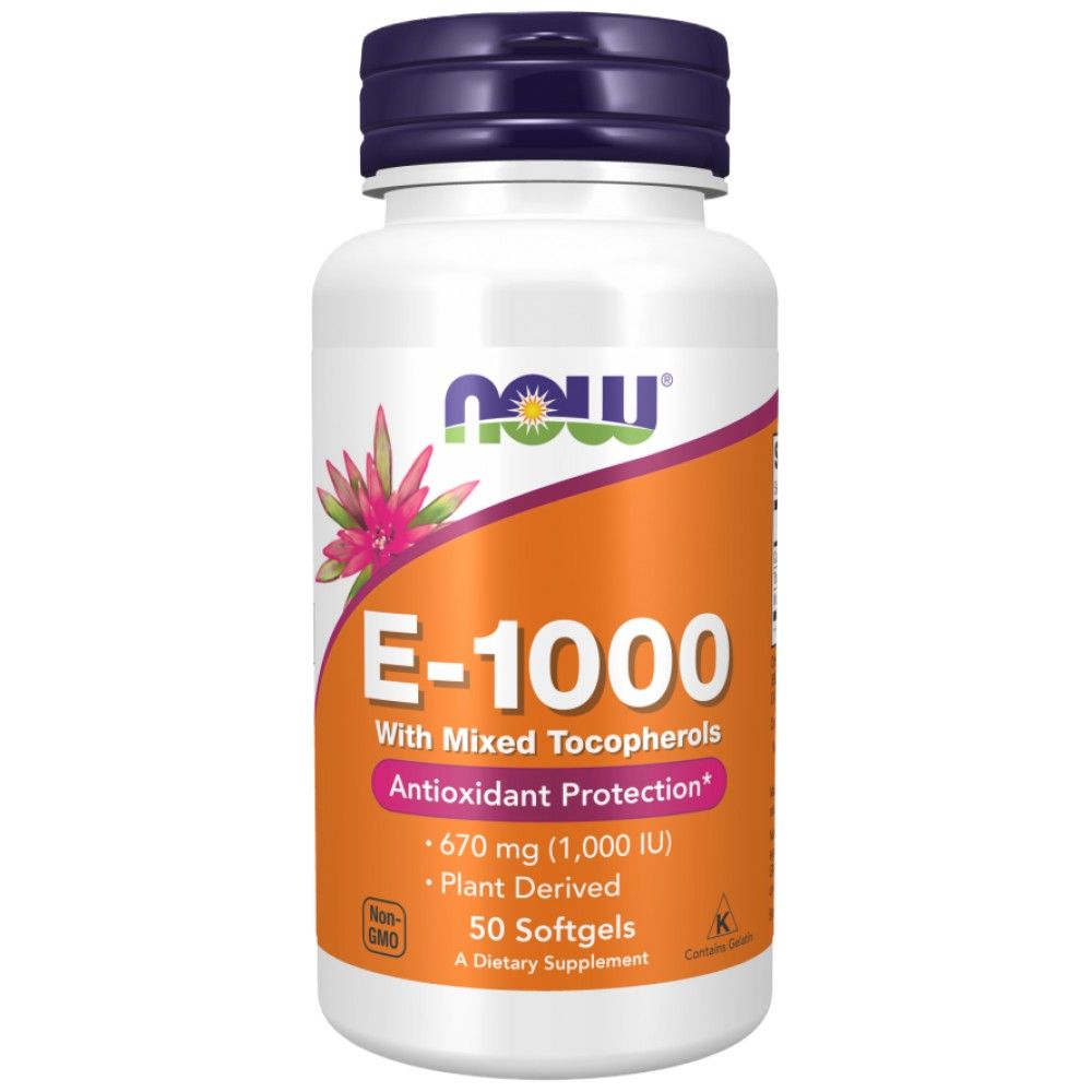 Vitamin E -1000 Natural - 50 gel kapsul