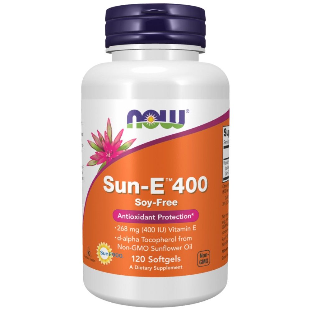 Vitamin E / SUN -E 400 IU - 120 gel kapsul