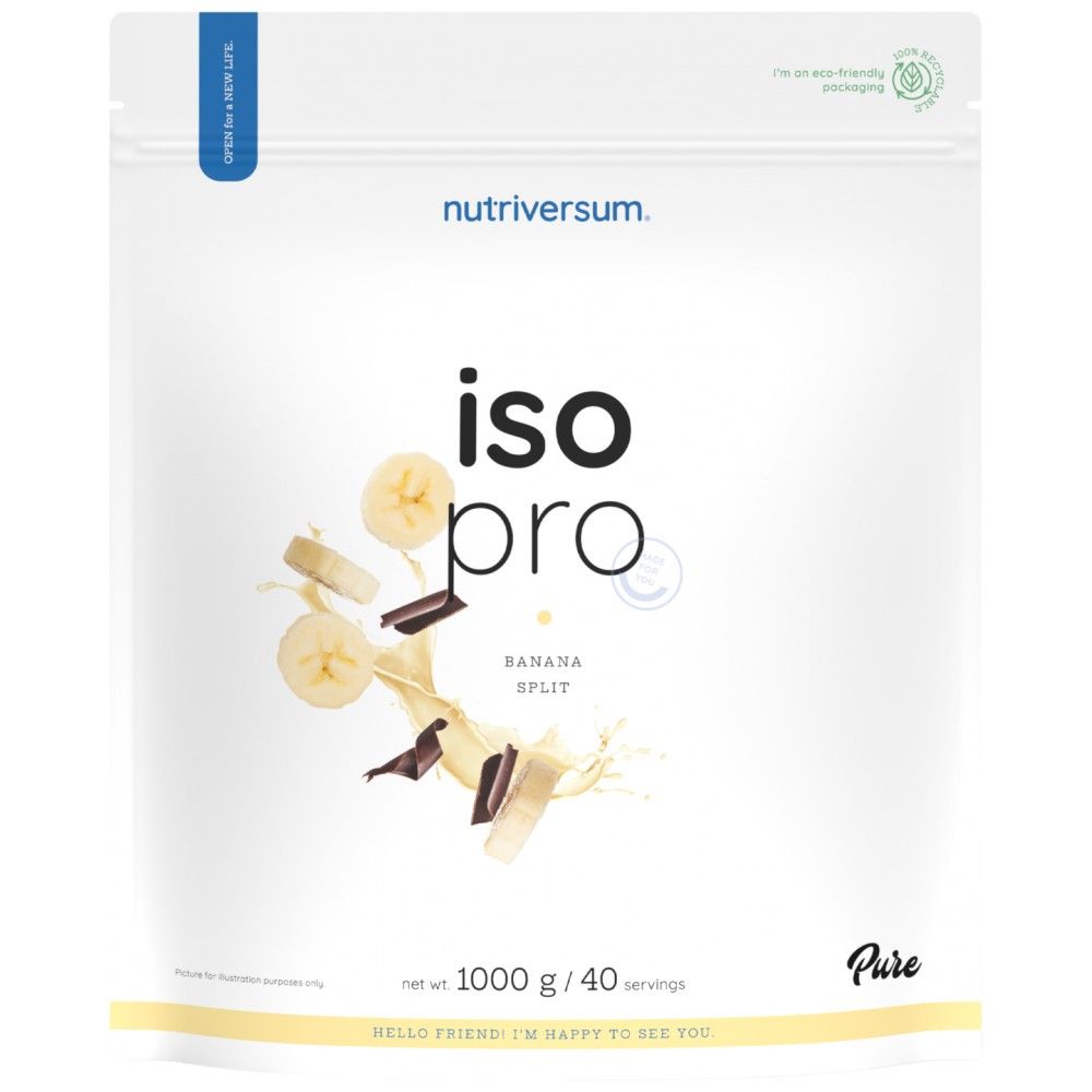 ISO Pro Pure Whey | Izolirali z N -zimskim sistemom - 1000 gramov