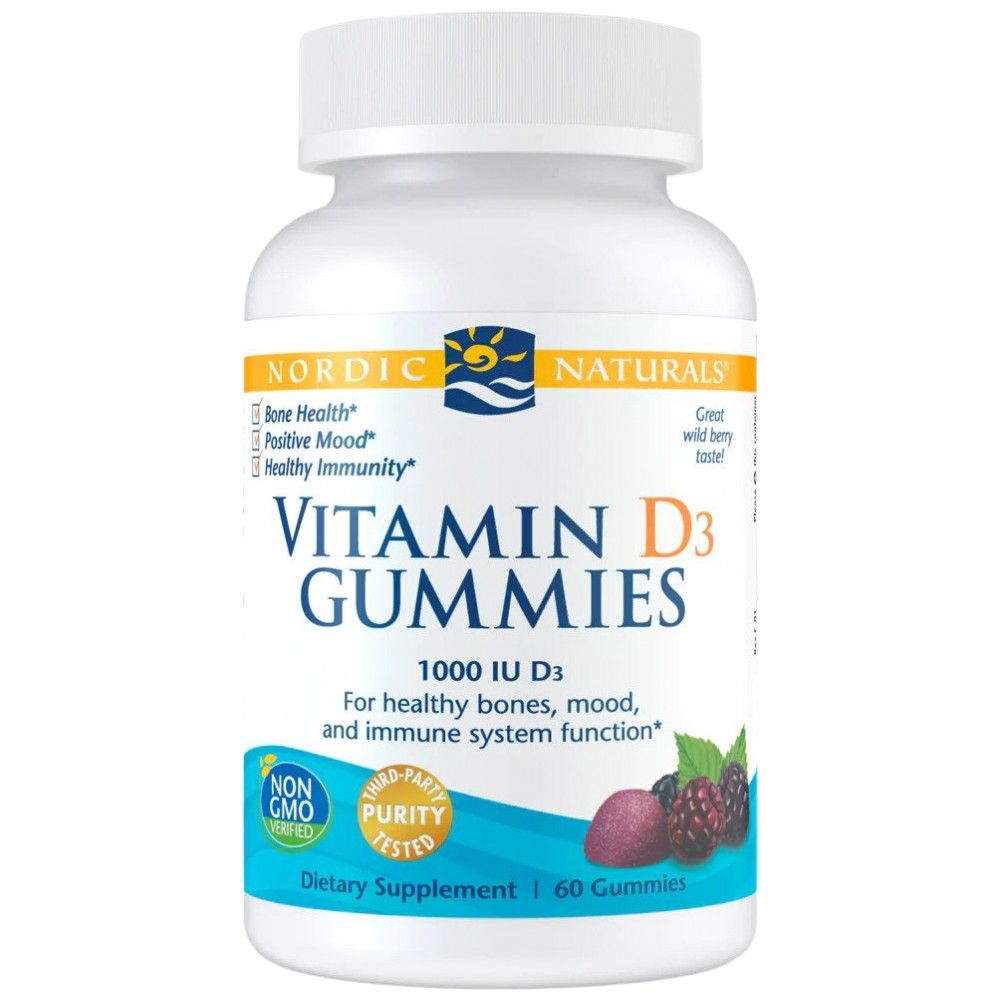 Vitamin D3 Gumies 1000 iu - 60 gumij