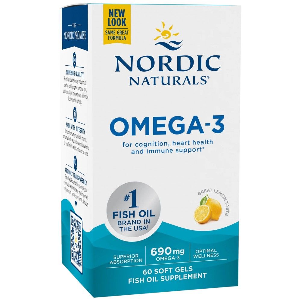 Omega -3 690 mg - 60 softgelov