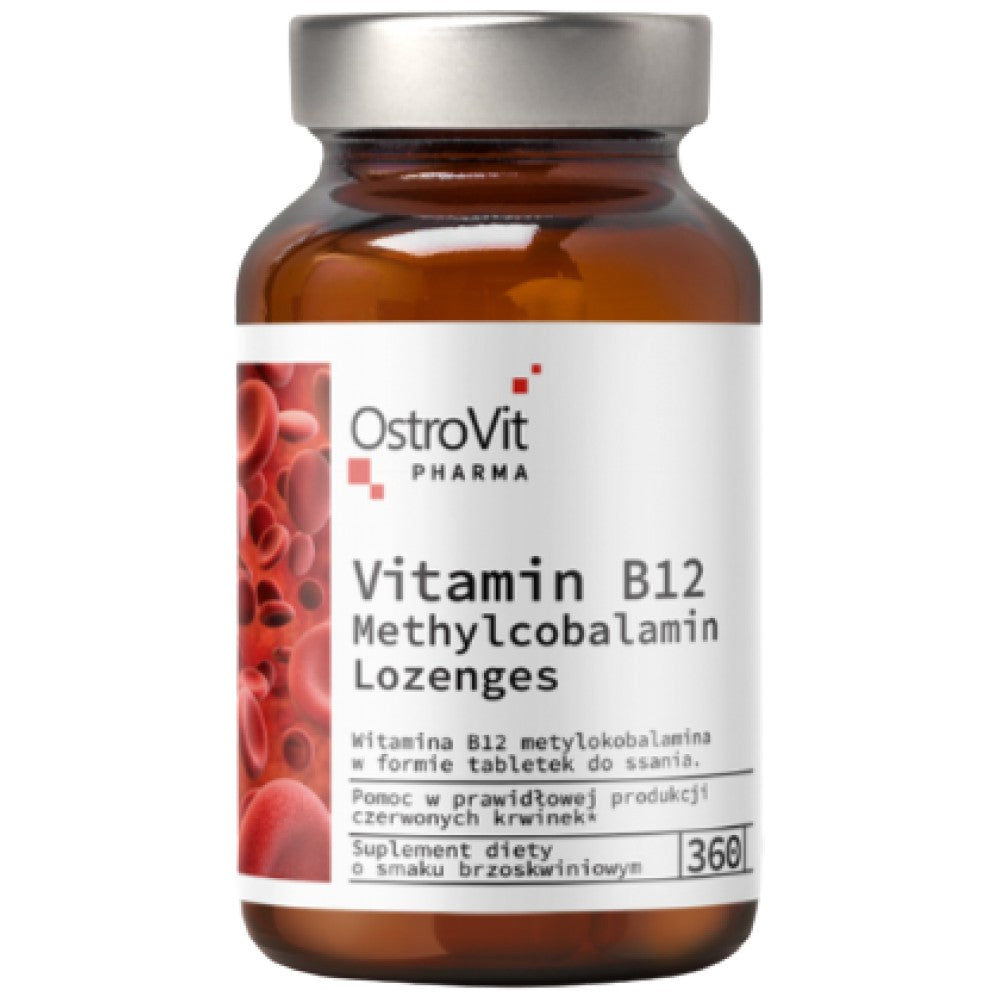 Vitamin B12 metilkobalamin | Pastili 360 podjezičnih tablet