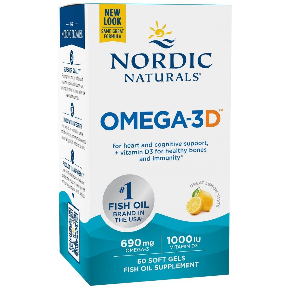 Omega -3d 690 mg - 60 softgelov