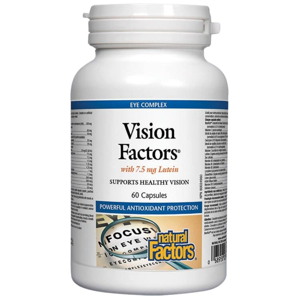 Vision Factors - 60 capsules - Nutra Best Europe