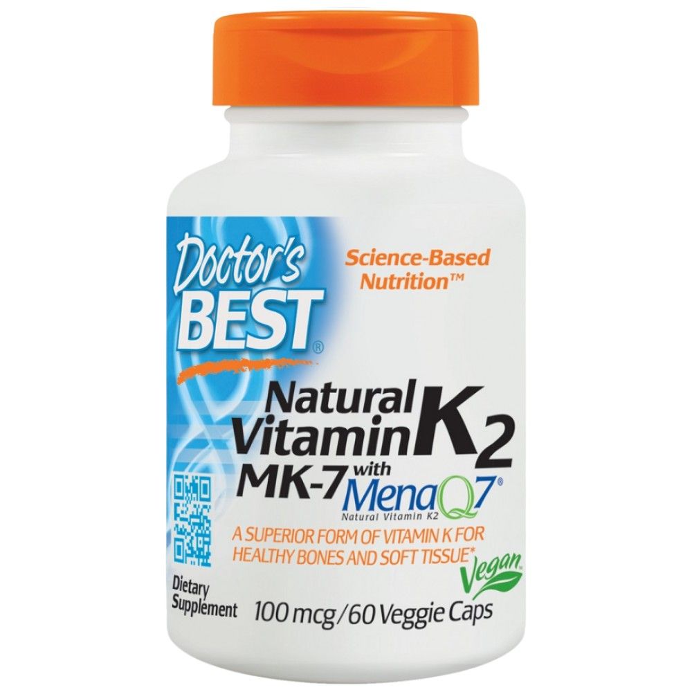 Najboljši naravni vitamin K2 MK -7 100 mcg - 60 kapsul