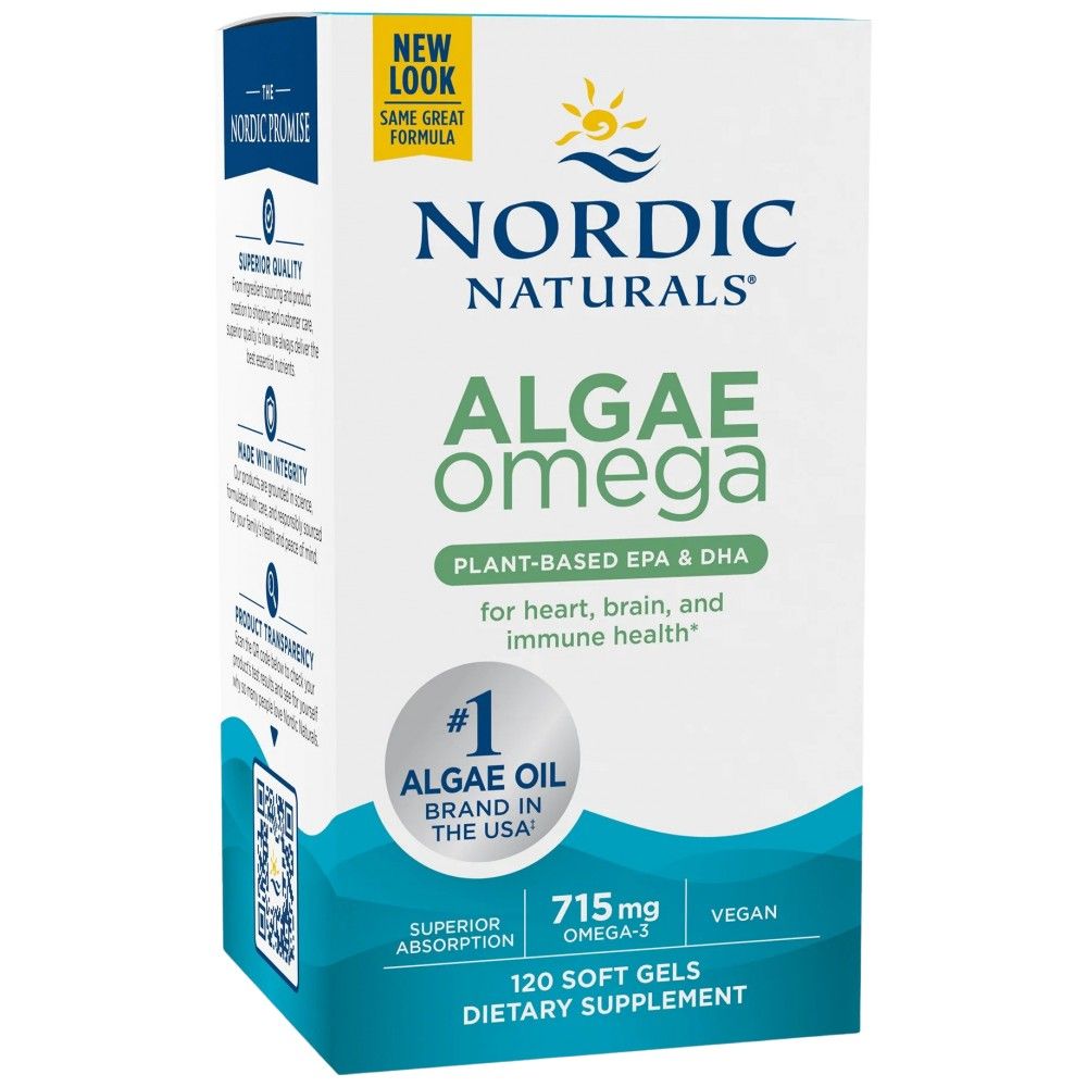 Alge omega 715 mg - 120 gel kapsul