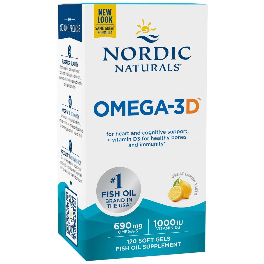 Omega -3d 690 mg - 120 softgelov