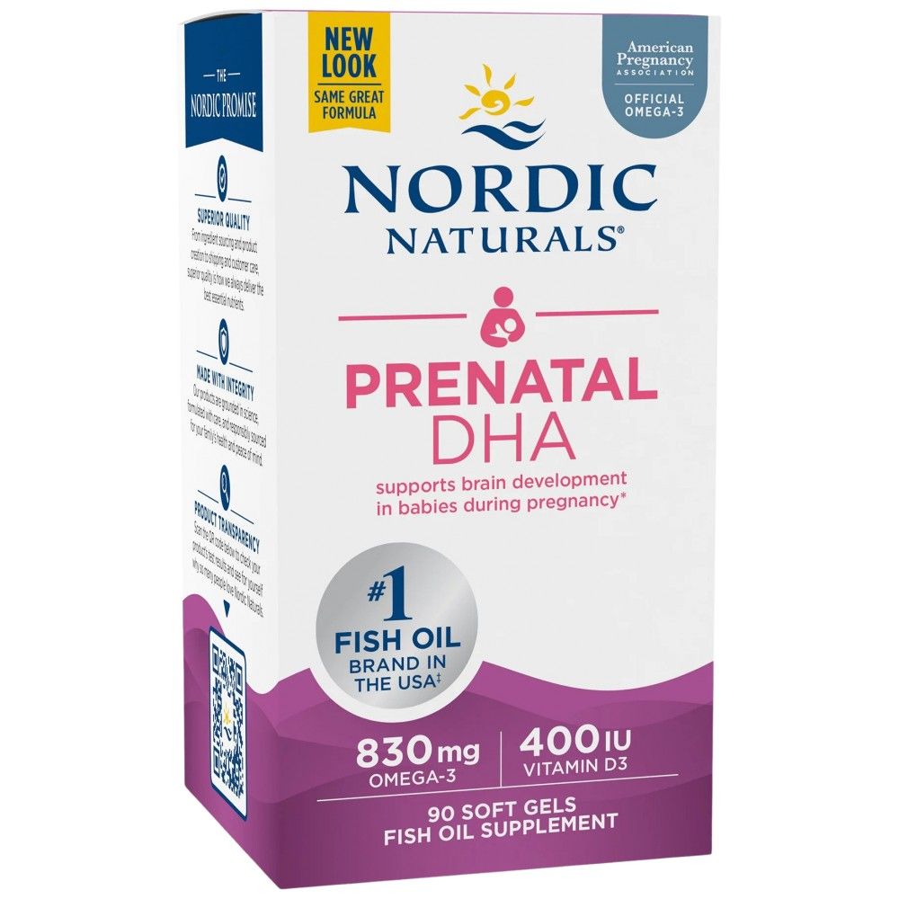 Prenatal DHA 830 mg | S 400 iu d3 - 90 gel kapsul