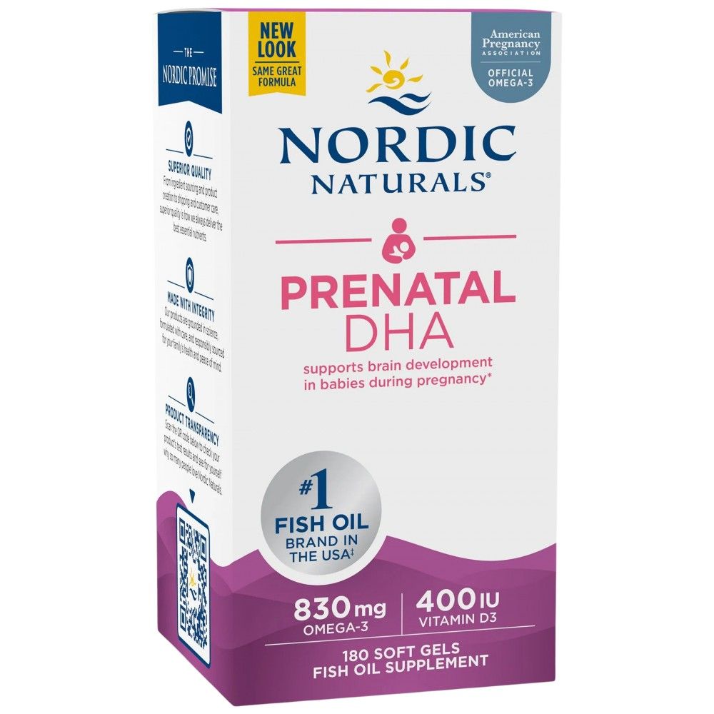 Prenatal DHA 830 mg | S 400 iu d3 - 180 gel kapsul