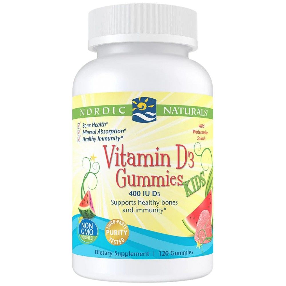 Vitamin D3 Gummies Kids 400 iu - 120 gumij