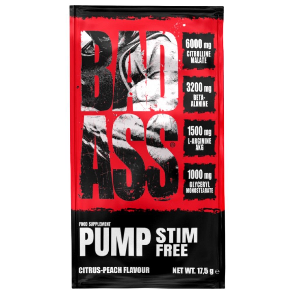 <tc>BAD ASS</tc> PUMP Stim-Free Formula - 17,5 gramov