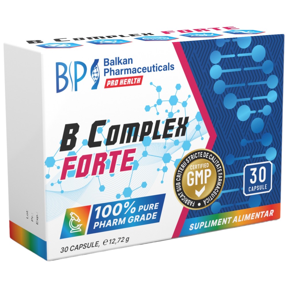 B -kompleks BP Forte - 30 kapsul