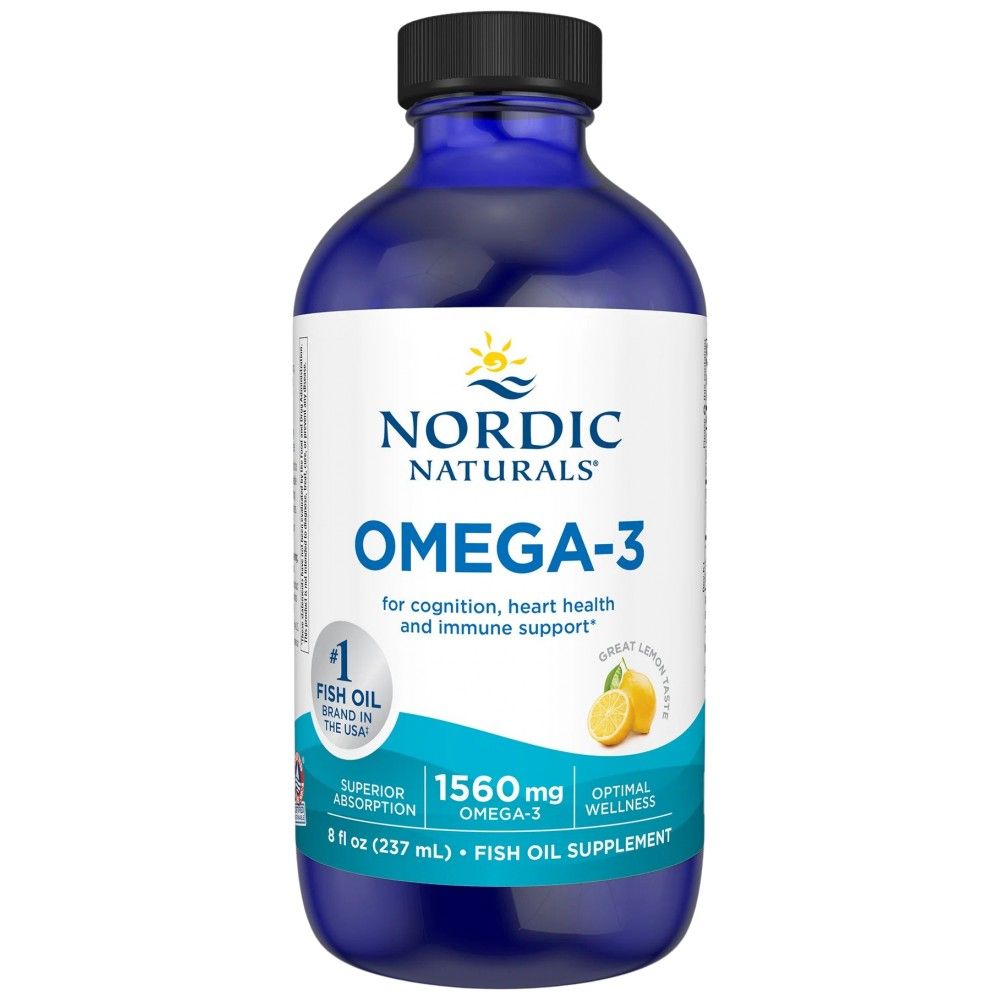 Omega -3 tekočina 1560 mg - 237 ml