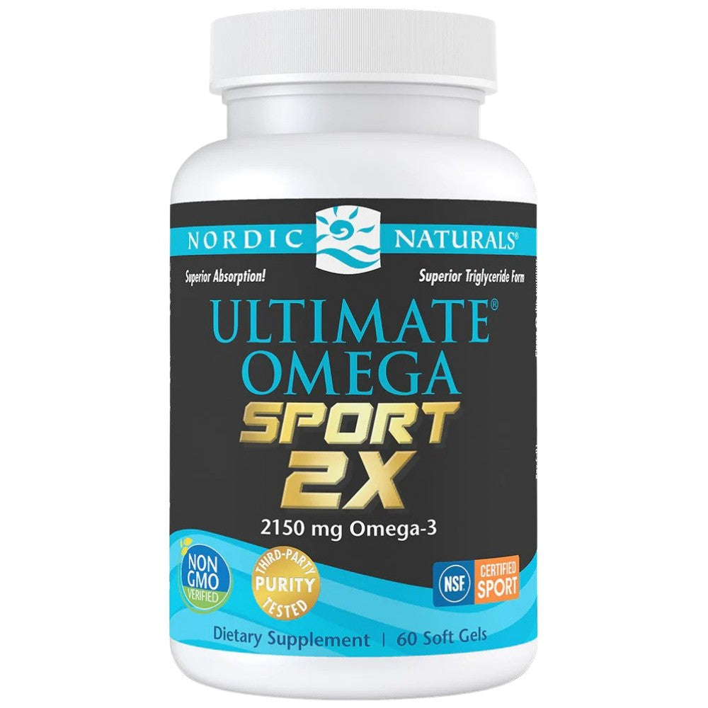Ultimate Omega 2x Sport - 60 softgelov