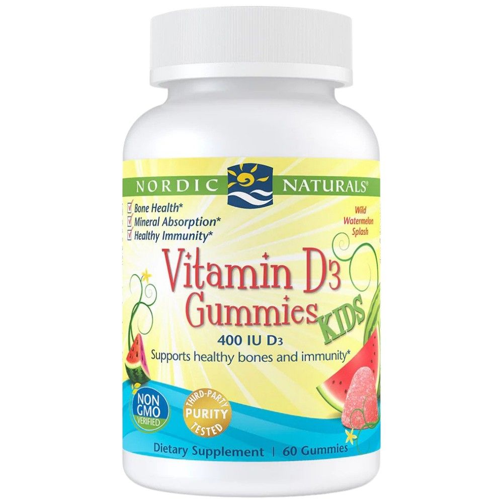 Vitamin D3 Gummies Kids 400 iu - 60 gumij