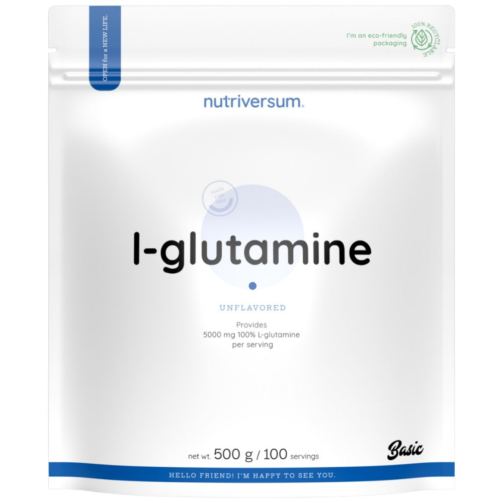 L -glutamin v prahu - 500 gramov