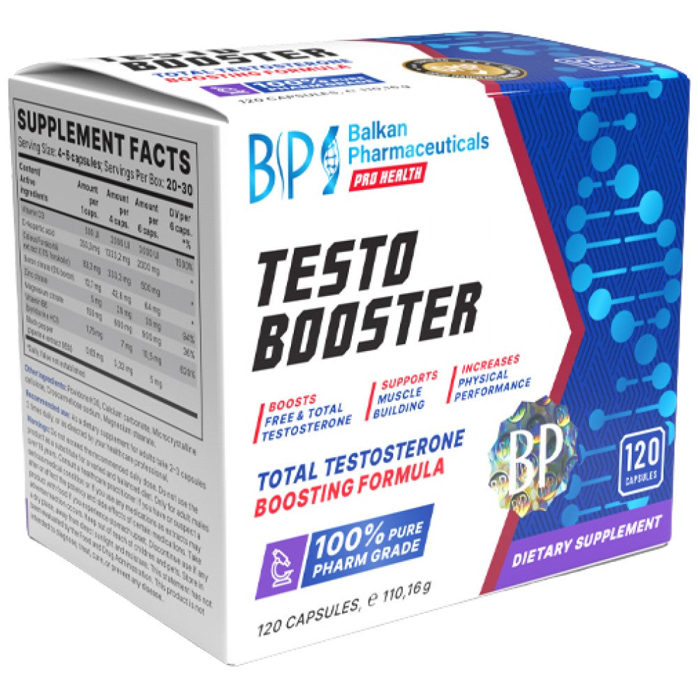 Testo Booster - 120 kapsul