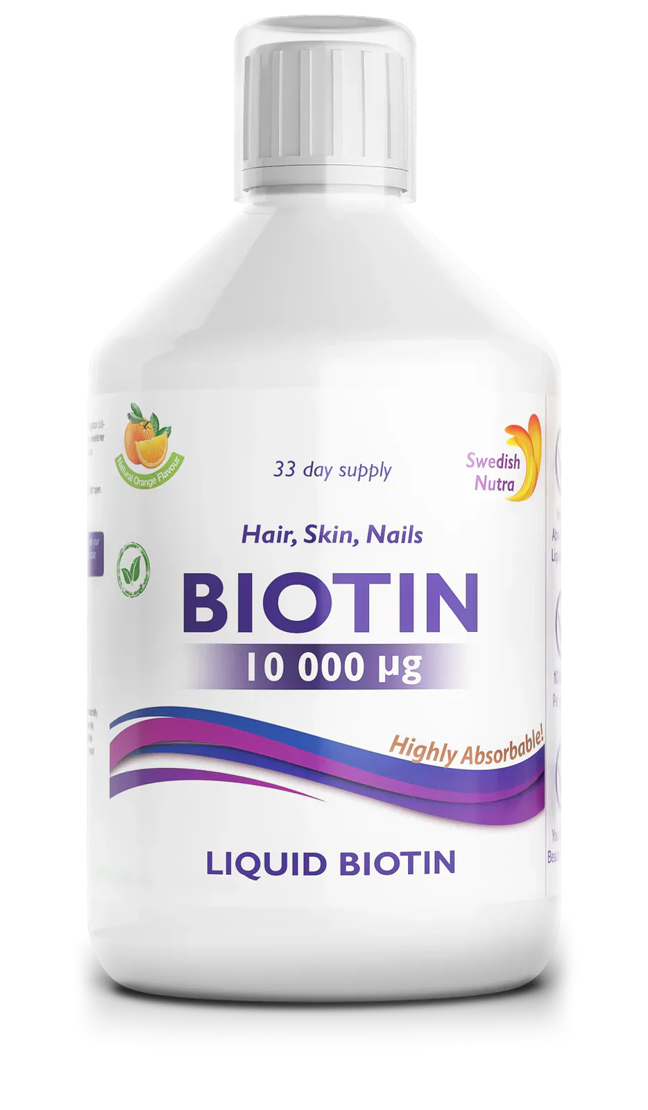 Tekoč biotin 10.000 mcg x 500 ml