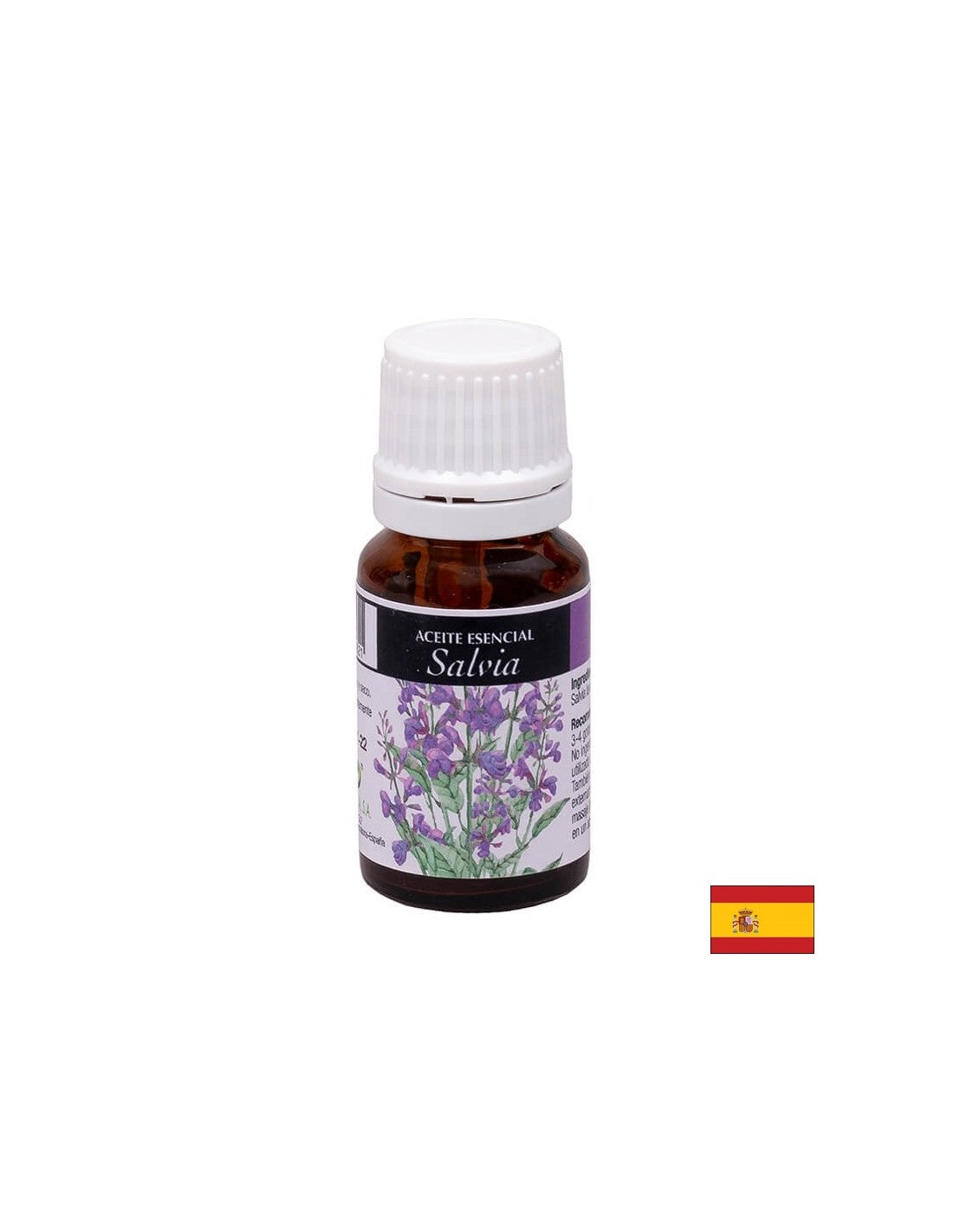 Pomirjujoči in sproščujoči učinek - žajbelj eterično olje, 10 ml