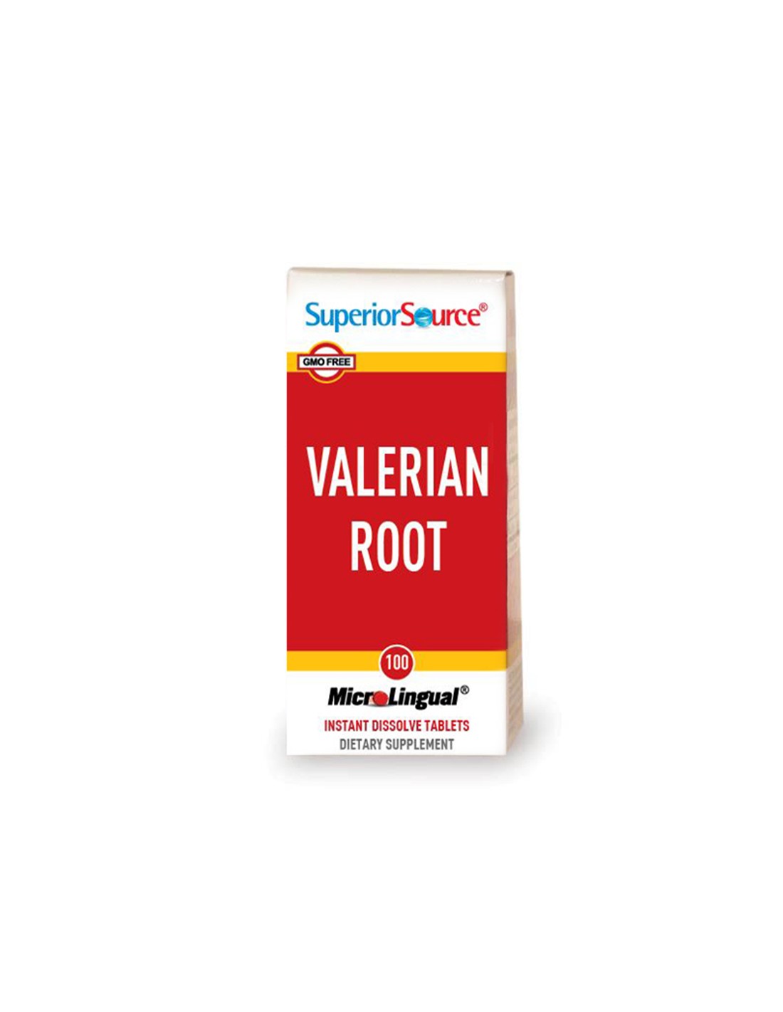 Dobro razpoloženje - baldrijan (korenina), 100 podjezičnih tablet <tc>Superior Source</tc>