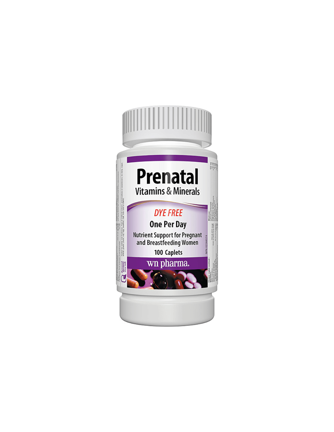Prenatalni multivitamini in minerali, 100 Capletov