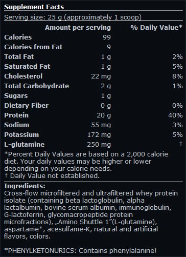 100% sirotkinega izolata - 2,00 kg