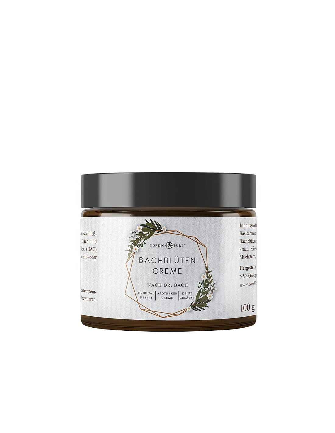 Smetana s cvetličnimi esencami - po metodi dr. Bacha, 100 g