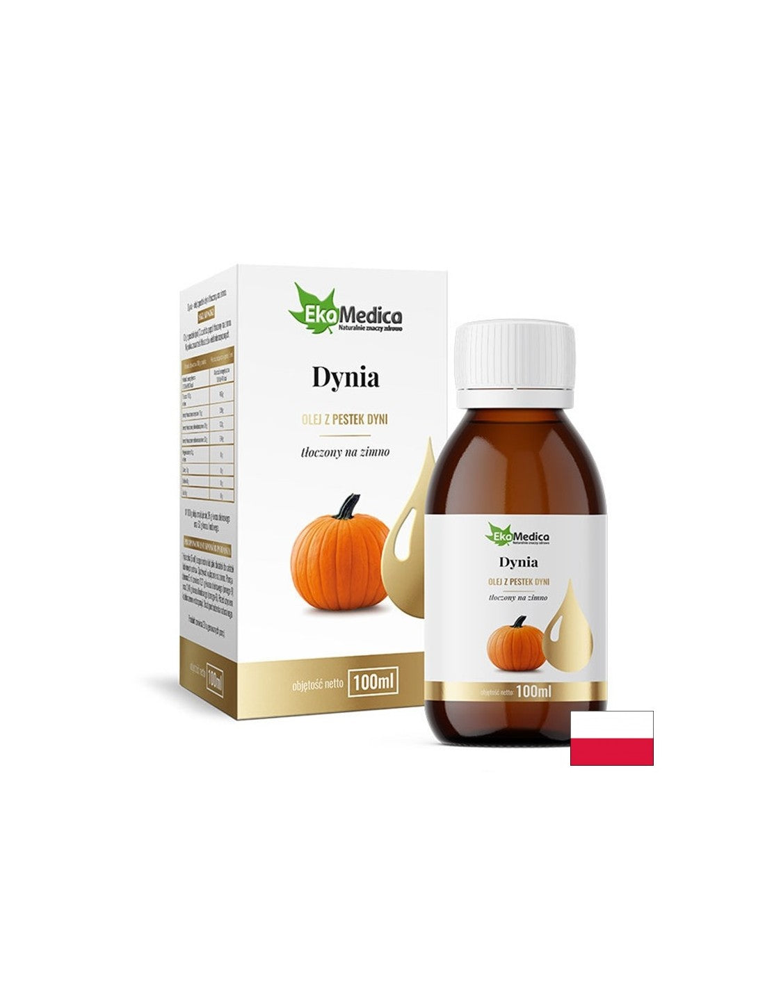 Olje za bučno seme (hladno stisnjeno), 100 ml