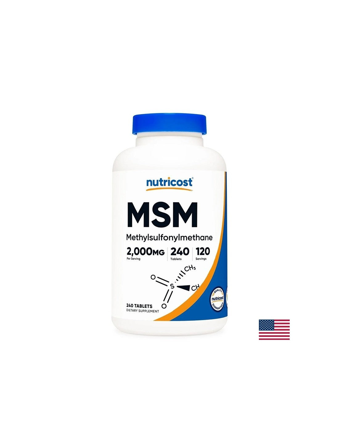 Kosti in sklepi - MSM (metil sulfonil metan), 1000 mg x 240 tablete