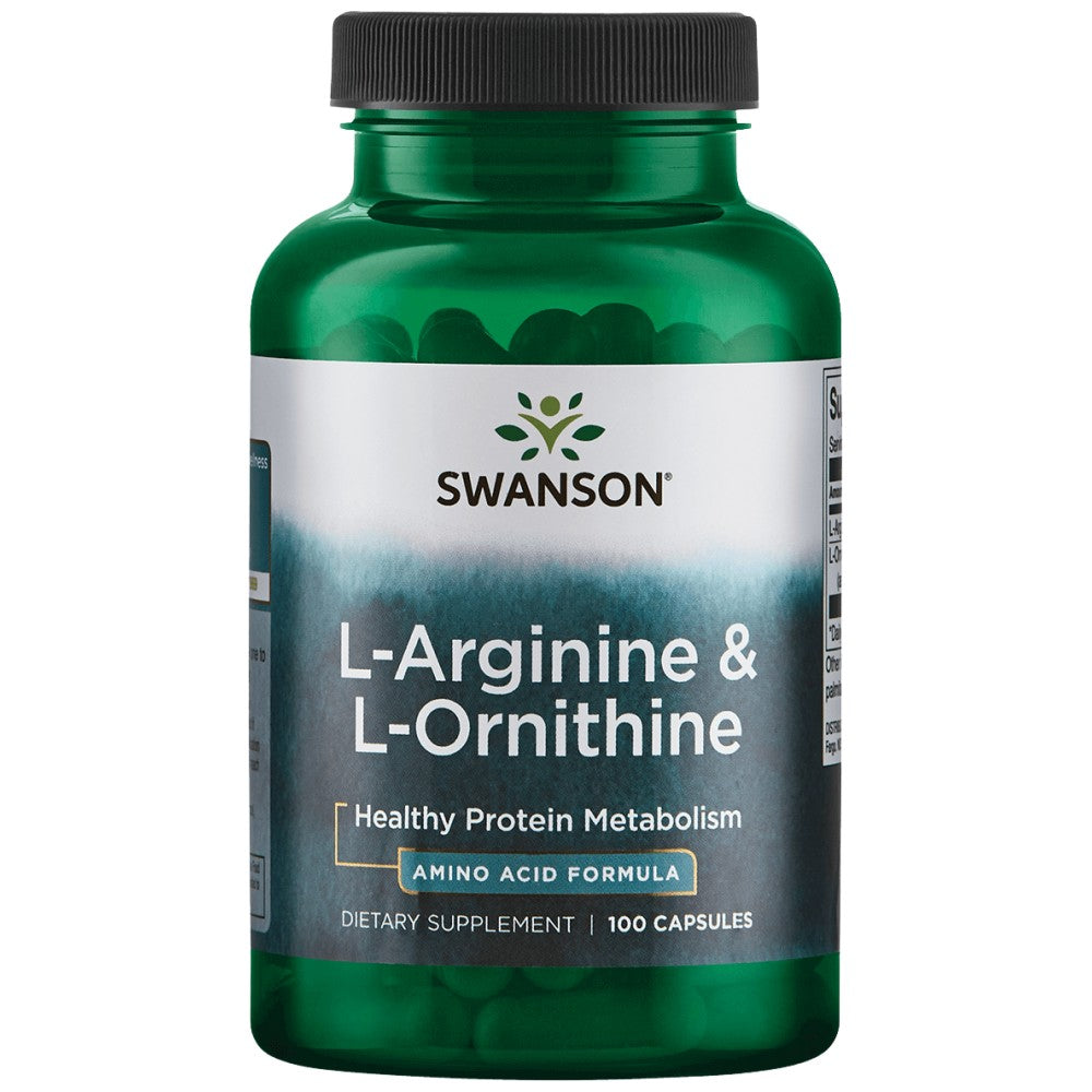 Arginin in ornithine 100 kapsul