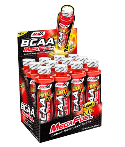 BCAA Megafuel 6000 / 150ml. / 12 amp. - 1800 kg