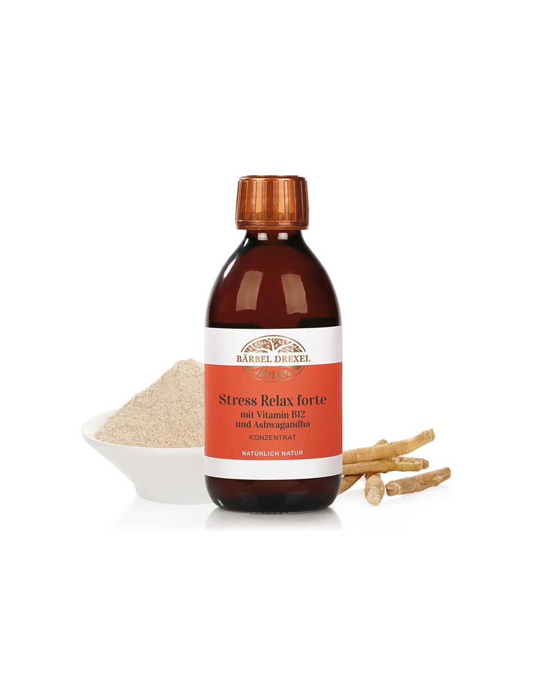 Stress relax formula proti živčni napetosti in utrujenosti - Z vitaminom B12 in ašvagando, 150 ml <tc>Bärbel Drexel</tc>
