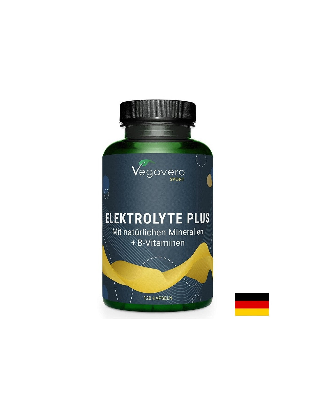Elektroliti + naravni minerali in vitamini skupine B, 120 <tc>Vegavero</tc> kapsule