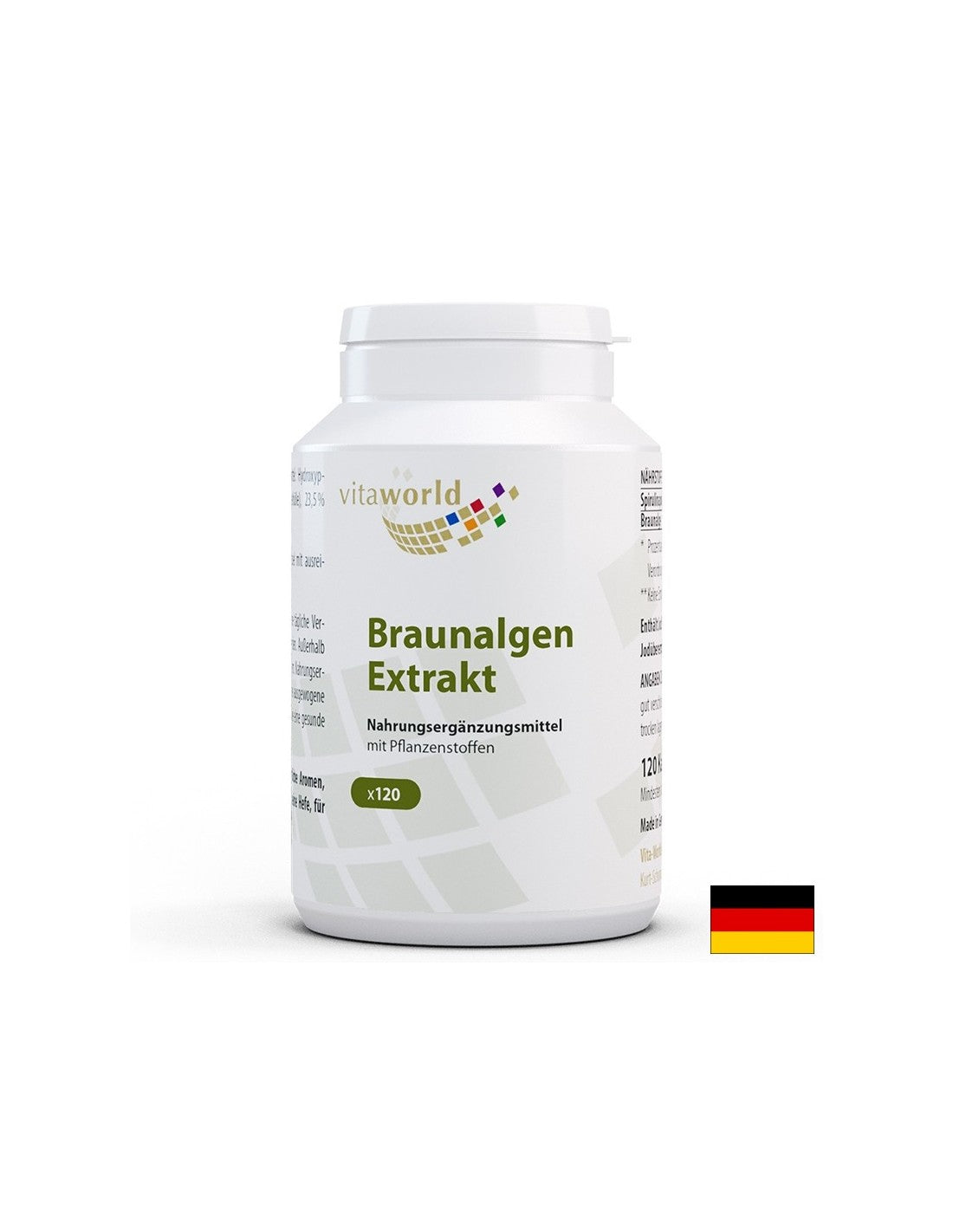 Endokrini sistem - rjave alge in spirulina, 120 kapsul