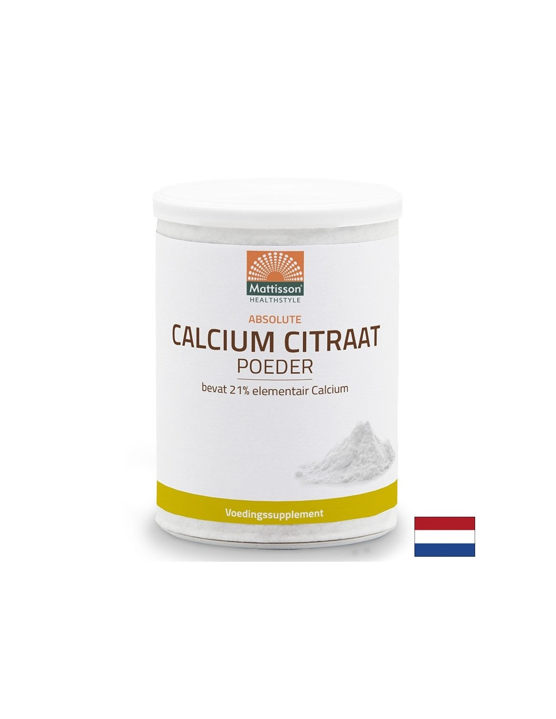 Za zdrave kosti - kalcij (citrat), 125 g prahu