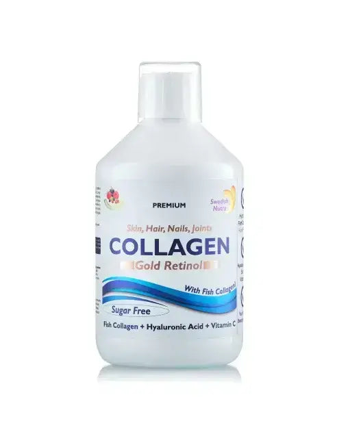 Ribji kolagen 12500 mg zlati retinol 500 ml Swedish Nutra