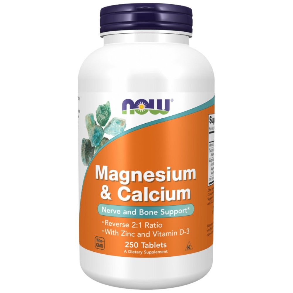Magnezij in kalcij | z vitaminom D3 in L -Optizinc - 250 tablet