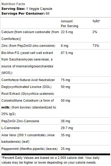 Essentials za obrambo želodca | S kapsulami Pepzingi in Comlateze 60