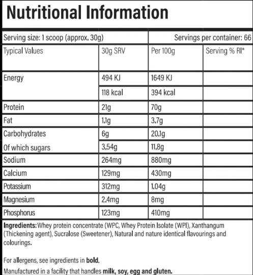 Performanje proteina | Mešanica izolata in koncentrata - 2000 gramov