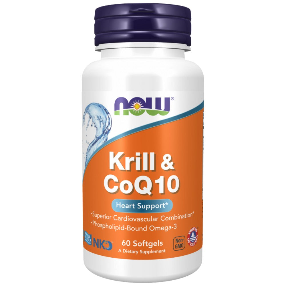 Krill & Coq10 | Vrhunska kardiovaskularna kombinacija - 60 gel kapsul