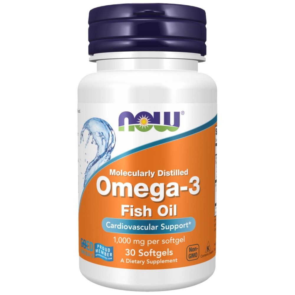 Omega 3 1000 mg / molekularno destilirana - 30 gel kapsul