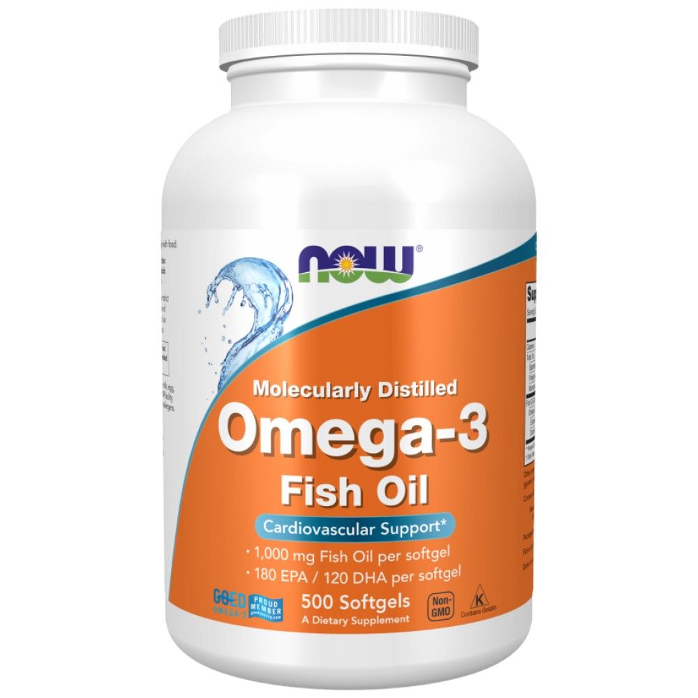 Omega 3 1000 mg / molekularno destilirano - 500 gel kapsul