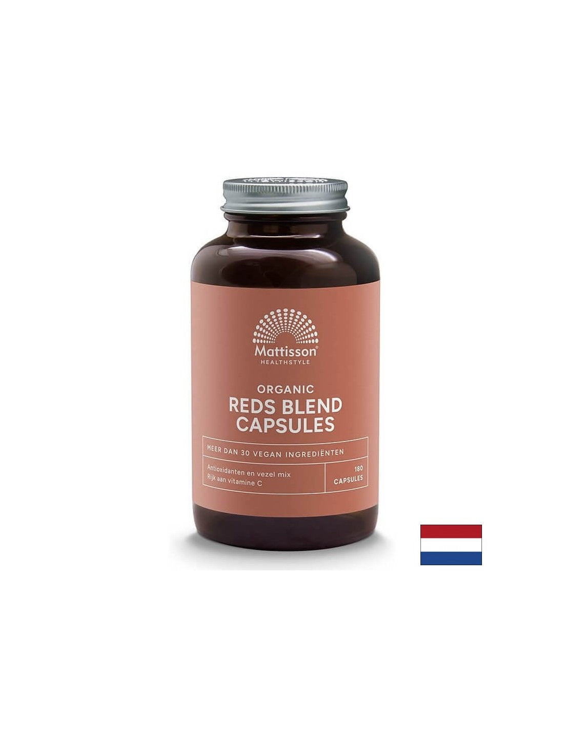 Antioksidativna formula iz bio rdečega sadja in zelenjave, 180 kapsul <tc>Mattisson Healthstyle</tc>