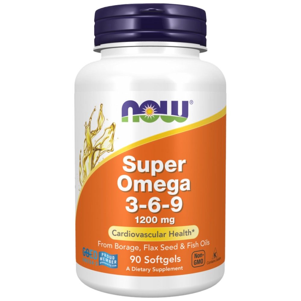 Super Omega 3-6-9 1200 mg-90 gel kapsul