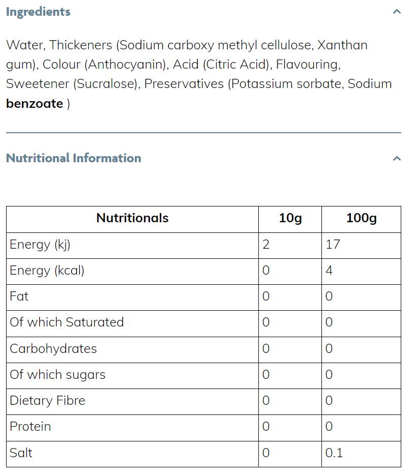 Skinny Sirup | Borovnica - 425 ml